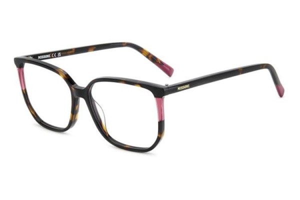 Okuliare Missoni MIS0202 086 Obdĺžníkové Havana