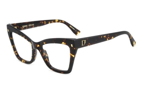 Okuliare Dsquared2 D20152 086 Cat Eye Havana