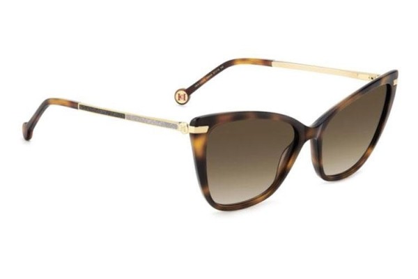 Slnečné okuliare Carolina Herrera HER0262/S 086/HA Cat Eye Havana