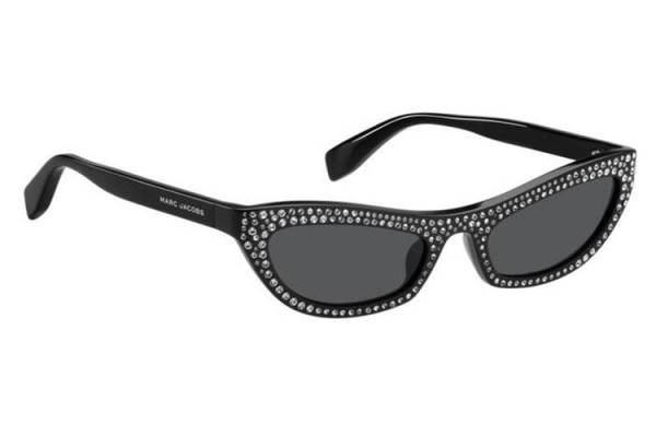 Slnečné okuliare Marc Jacobs MARC797/S 7C5/IR Cat Eye Čierne