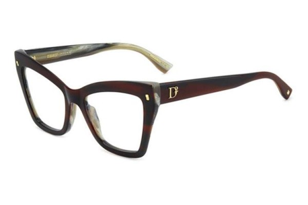 Okuliare Dsquared2 D20152 K4G Cat Eye Červené