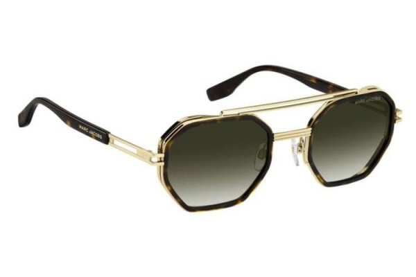 Slnečné okuliare Marc Jacobs MARC782/S 06J/9K Obdĺžníkové Zlaté