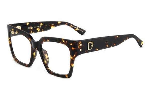 Okuliare Dsquared2 D20151/G 086 Obdĺžníkové Havana