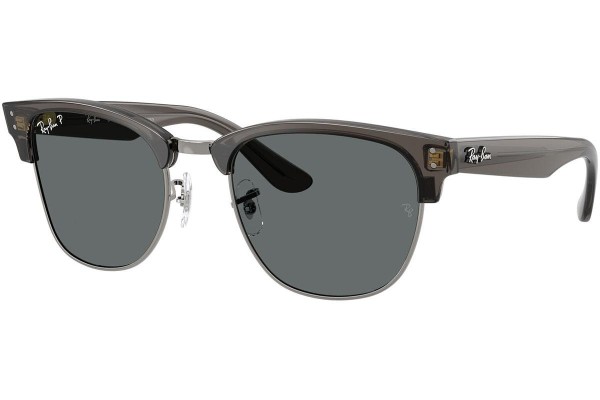 Slnečné okuliare Ray-Ban RBR0504S 670781 Polarized Squared Sivé