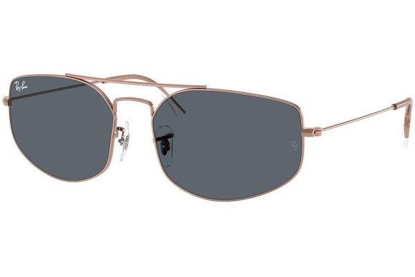 Slnečné okuliare Ray-Ban RB3845 9035R5 Obdĺžníkové Hnedé