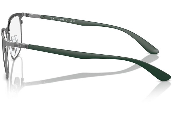 Okuliare Ray-Ban RX6518 2620 Squared Sivé