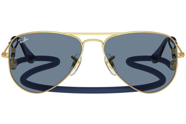 Slnečné okuliare Ray-Ban Junior Aviator Junior RJ9506S 223/1U Pilot Zlaté