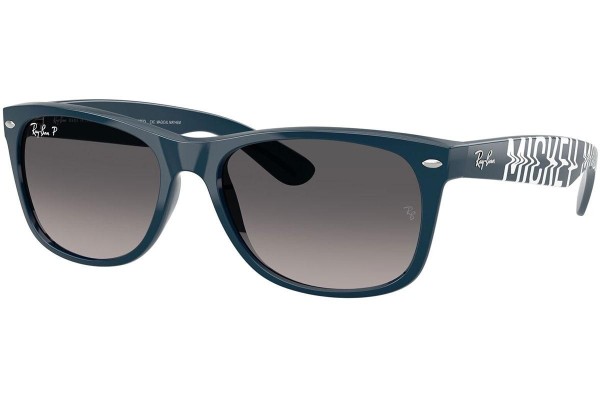 Slnečné okuliare Ray-Ban New Wayfarer RB2132 6796M3 Polarized Squared Modré