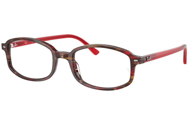 Okuliare Ray-Ban RX5432 8396 Obdĺžníkové Červené