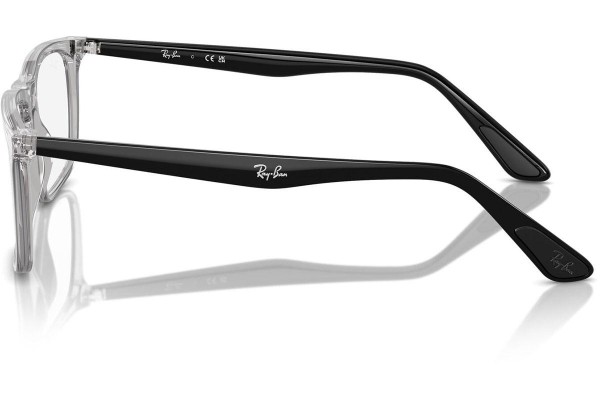 Okuliare Ray-Ban RX5389I 8221 Squared Sivé