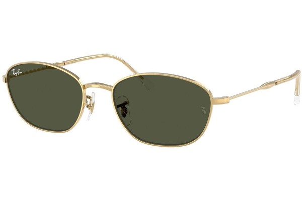 Slnečné okuliare Ray-Ban RB3749 001/31 Obdĺžníkové Zlaté