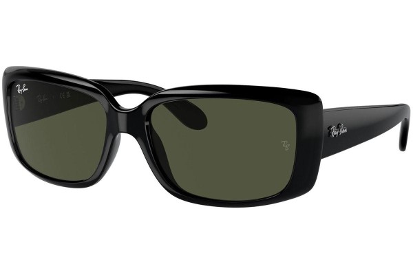 Slnečné okuliare Ray-Ban RB4389 601/31 Obdĺžníkové Čierne