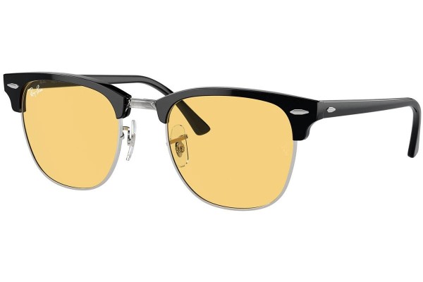 Slnečné okuliare Ray-Ban Clubmaster RB3016 1354R6 Browline Strieborné