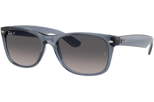 Slnečné okuliare Ray-Ban New Wayfarer RB2132 6592M3 Polarized Squared Modré