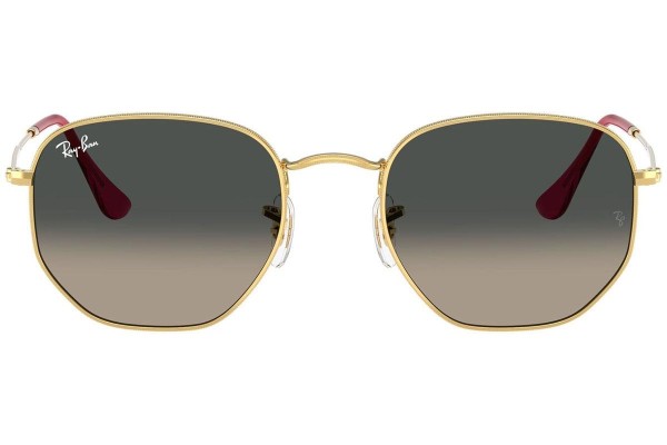 Slnečné okuliare Ray-Ban Hexagonal RB3548N 001/71 Okrúhle Zlaté