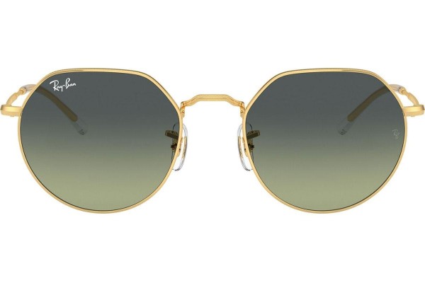 Slnečné okuliare Ray-Ban Jack RB3565 001/BH Okrúhle Zlaté