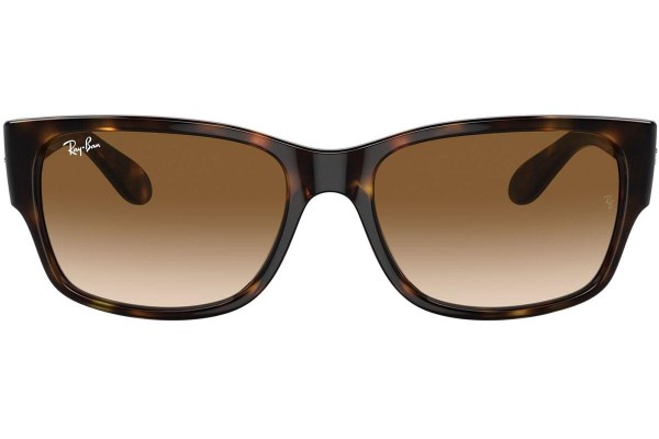 Slnečné okuliare Ray-Ban RB4388 710/51 Obdĺžníkové Havana