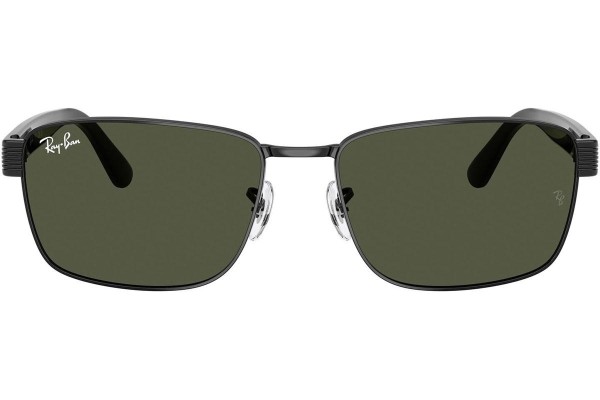 Slnečné okuliare Ray-Ban RB3750 002/31 Squared Čierne