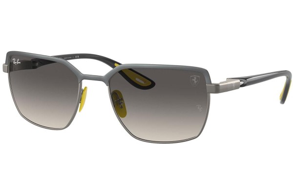 Slnečné okuliare Ray-Ban RB3743M F10111 Squared Sivé