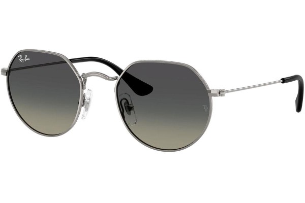 Slnečné okuliare Ray-Ban Junior Junior Jack RJ9565S 200/11 Okrúhle Sivé