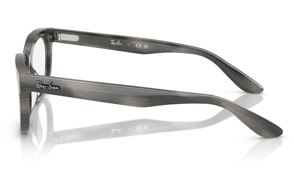 Okuliare Ray-Ban RX5489 8400 Squared Sivé