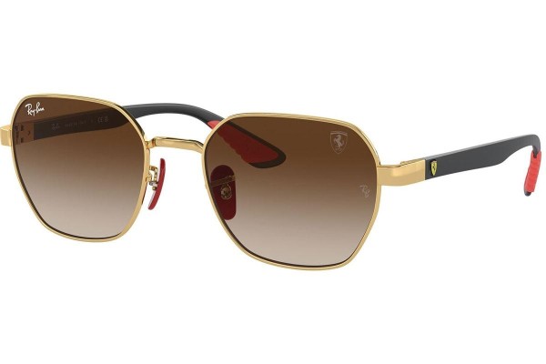 Slnečné okuliare Ray-Ban RB3794M F02913 Obdĺžníkové Zlaté