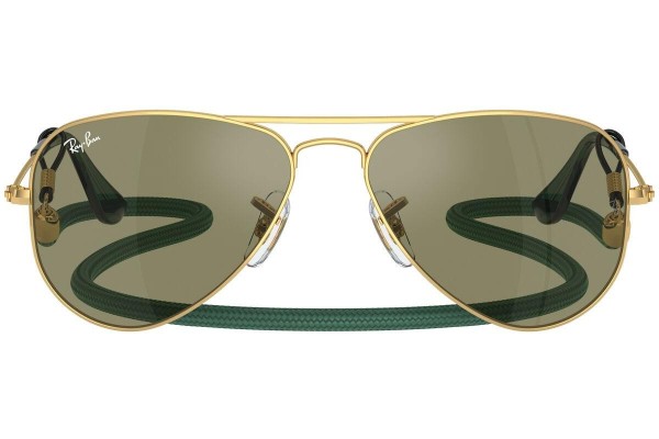 Slnečné okuliare Ray-Ban Junior Aviator Junior RJ9506S 223/6R Pilot Zlaté