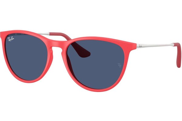 Slnečné okuliare Ray-Ban Junior Junior Erika RJ9060S 718180 Squared Červené