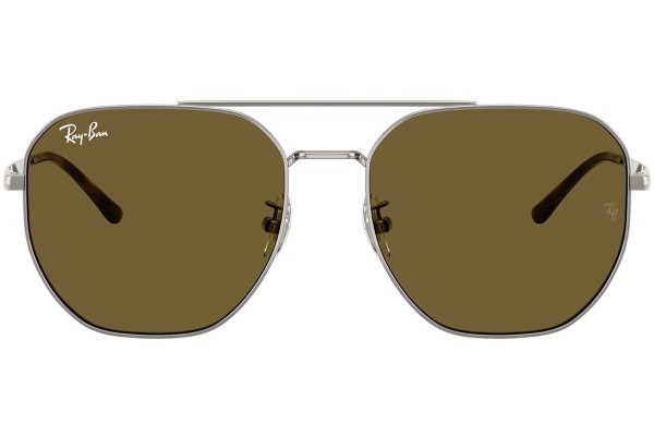 Slnečné okuliare Ray-Ban RB3724D 004/73 Obdĺžníkové Sivé