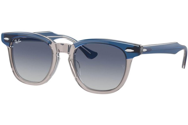 Slnečné okuliare Ray-Ban Junior RJ9098S 71554L Squared Sivé