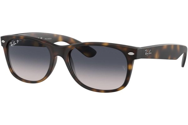 Slnečné okuliare Ray-Ban New Wayfarer RB2132 865/78 Polarized Squared Havana