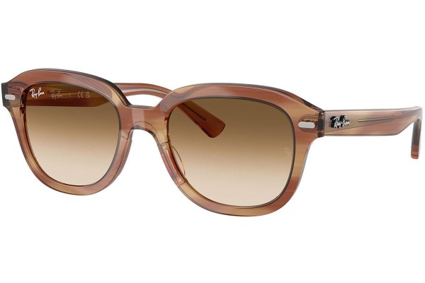 Slnečné okuliare Ray-Ban Erik RB4398 140351 Squared Hnedé