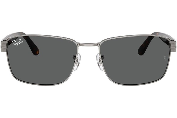 Slnečné okuliare Ray-Ban RB3750 004/B1 Squared Sivé