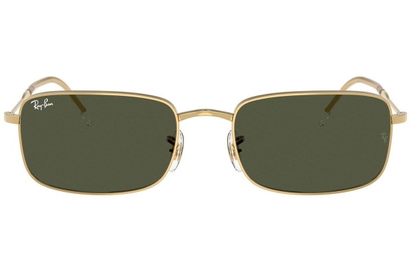 Slnečné okuliare Ray-Ban RB3746 001/31 Obdĺžníkové Zlaté