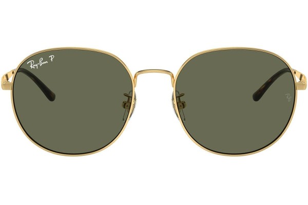 Slnečné okuliare Ray-Ban RB3727D 001/9A Polarized Okrúhle Zlaté