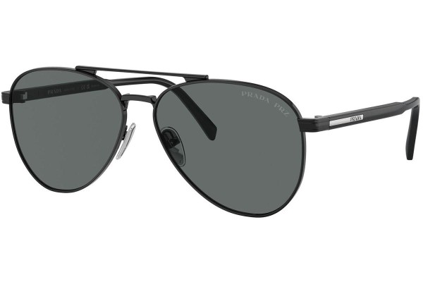 Slnečné okuliare Prada PRA58S 1AB5Z1 Polarized Pilot Čierne