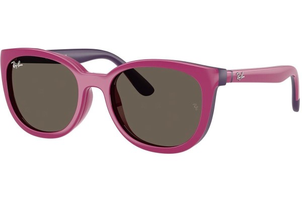 Okuliare Ray-Ban Junior RY1631C 3933/3 Okrúhle Fialové