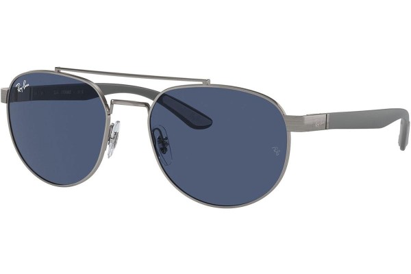 Slnečné okuliare Ray-Ban RB3736 004/80 Obdĺžníkové Sivé