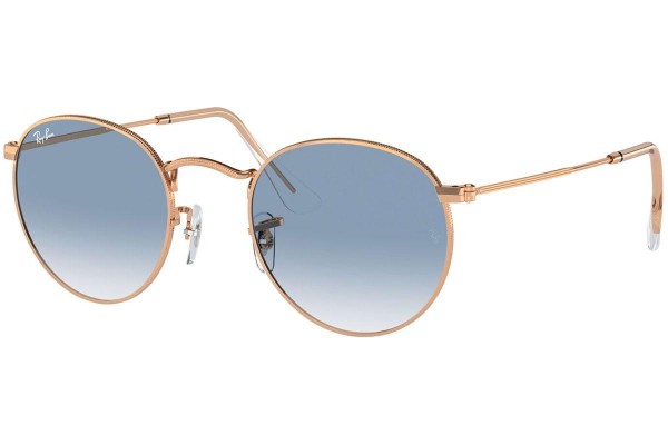 Slnečné okuliare Ray-Ban Round Metal RB3447 92023F Okrúhle Zlaté