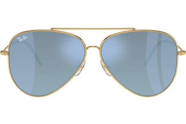 Slnečné okuliare Ray-Ban Aviator Reverse RBR0101S 001/GA Pilot Zlaté