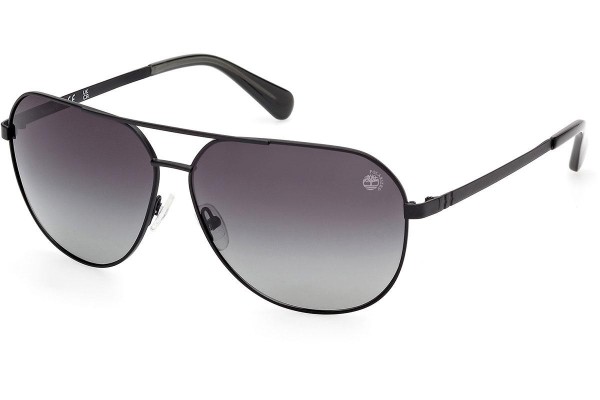 Slnečné okuliare Timberland TB00029 02D Polarized Pilot Čierne