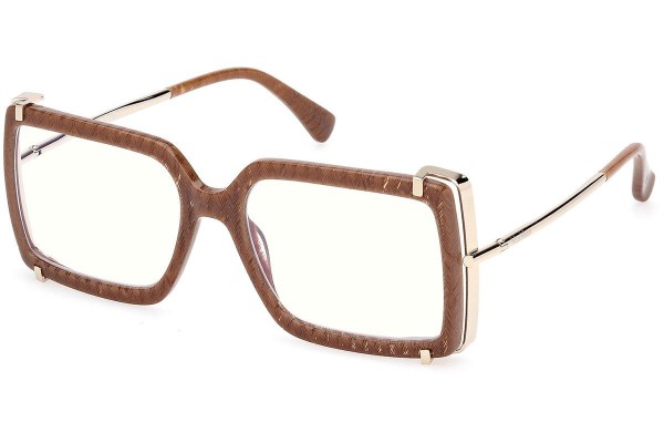 Okuliare Max Mara MM5155-B 056 Squared Hnedé