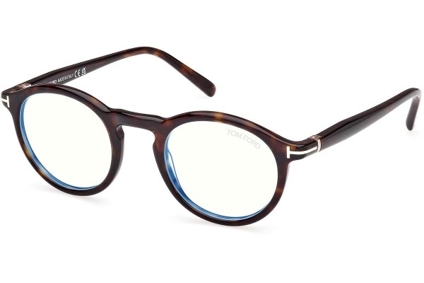 Okuliare Tom Ford FT5979-B 052 Okrúhle Havana