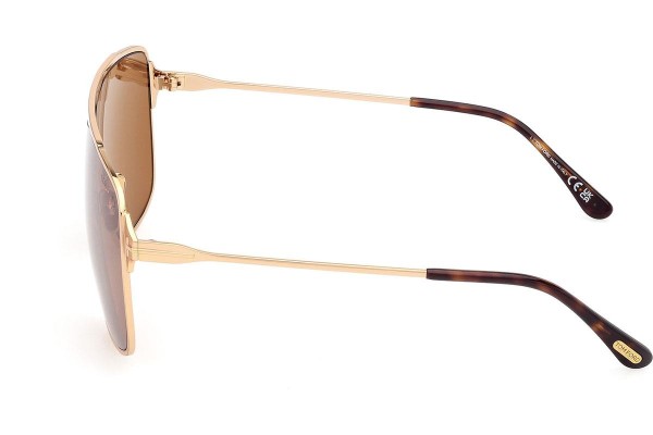 Slnečné okuliare Tom Ford Zappa FT1173 30E Squared Zlaté