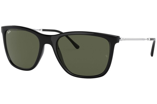 Slnečné okuliare Ray-Ban RB4344 601/31 Squared Čierne