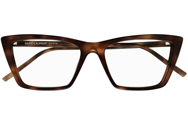 Okuliare Saint Laurent SL737MICATHINOPT 003 Cat Eye Havana