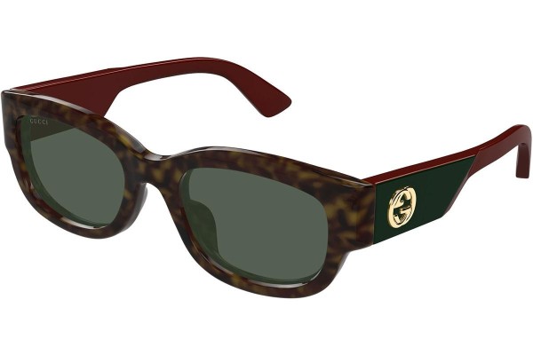 Slnečné okuliare Gucci GG1667SK 002 Squared Havana