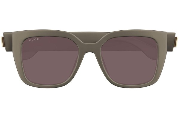 Slnečné okuliare Gucci GG1690SK 003 Squared Hnedé