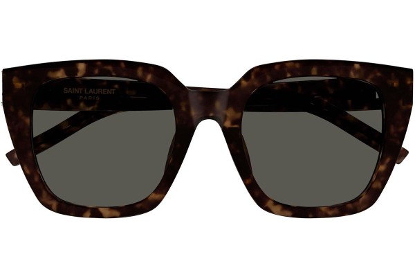 Slnečné okuliare Saint Laurent SLM143 002 Squared Havana