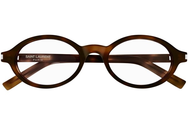 Okuliare Saint Laurent SL751JEANNEOPT 003 Oválne Havana